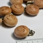 Preview: Baby Schnuller Clips | Elefant | Holz